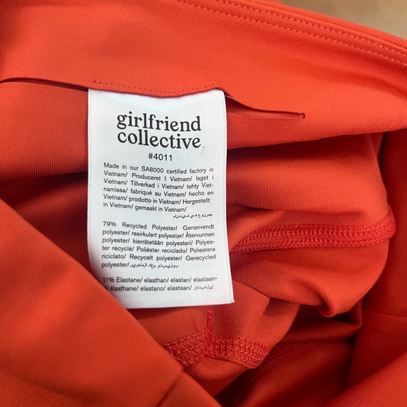 NWT Girlfriend Collective High Rise Bike Short - Picture 5 of 6